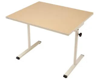 ADJUSTABLE HAND THERAPY TABLE WITH TILT AMERICA MAPLE 